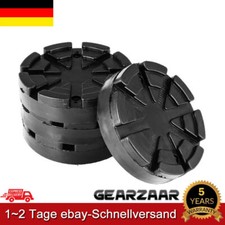 4x 125mm Gummiteller Gummiauflage Nussbaum Hebebühne Nußbaum Satz