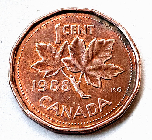 Kanada cent 1988 bronze - kanada,