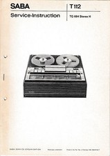 Service Manual-Anleitung für Saba TG 664 