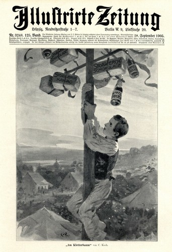 Kletterbaum reklame 1905 - am,