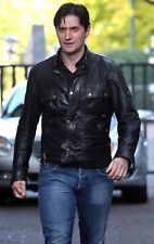 BELSTAFF GANGSTER-GR.L-ANTIQUE BROWN-MALENOTTI-GOLD LABEL-LEDERJACKE-LEDER