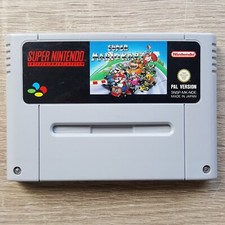 Super Nintendo SNES Spiel Super Mario Kart PAL Modul Game Cartridge NOE