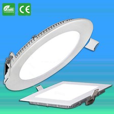 LED Panel Einbaustrahler Deckenleuchte Einbauleuchte Flach Rund Einbau Spot
