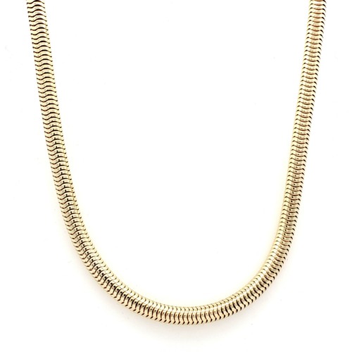 Schlangenkette gelbgold 585er - gelbgold,