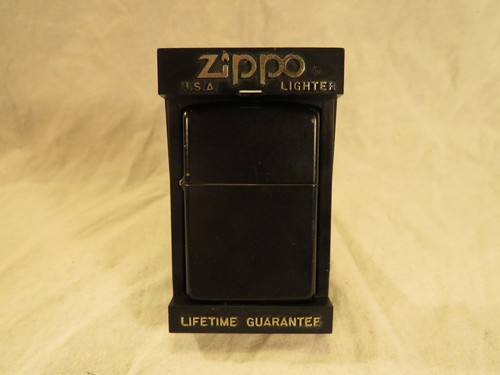 E1138 zippo regular black - zippo,