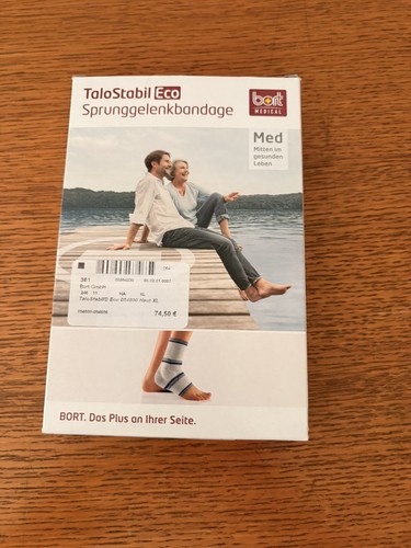 Sprunggelenkbandage bort - sprunggelenkbandage,