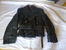 Oldschool Motorrad Leder Jacke Größe 48/50 Meyer Schuchardt