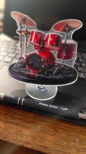 Miniatur-Schlagzeug Modell