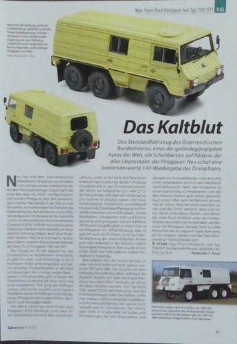Steyr puch pinzgauer 6x6 - pinzgauer, typ