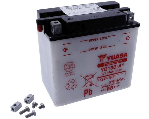 Batterie yuasa yb16b 16ah - yuasa, yb16b-a1
