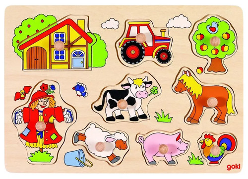 Steckpuzzle bauernhof 30 - vi, |