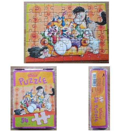 Diddl puzzle teile - puzzle, 54