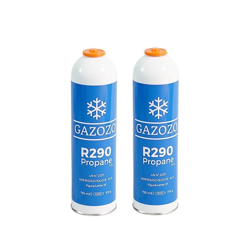 Gazozo kältemittel propan - 2x,