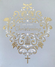 "On your Christening" Silver