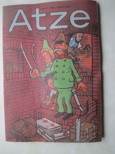 Atze ddr comic heft - atze,