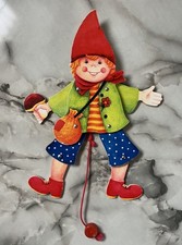 Goki Hampelmann Holz Ziehfigur