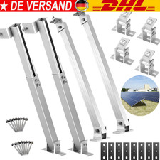 Aufständerung Solarmodul Halterung Montage für Balkonkraftwerk Flachdach Fassade