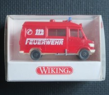WIKING 605 01 22 - MB RTW Feuerwehr Rettungswagen (Modellauto H0 1:87)