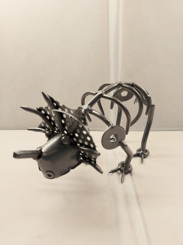 Triceratops dinosaurier metall - dinosaurier,