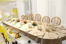 runder Esstisch Holz 120cm Ausziehbar verlängerbar bis 420cm