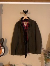 Baracuta Waxed Field Jacket 46 Herren Dunkelgrün