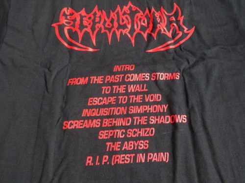 Sepultura shirt death thrash - sepultura,