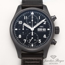 IWC Fliegeruhr Chronograph Tribute To 3705 IW387905 2022 Automatik Pilot Watch