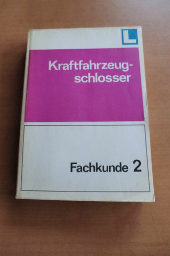 Ddr kfz lehrbuch schlosser - ddr,