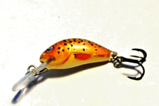 Salmo Hornet 2 S Wobbler, Crankbait, Kunstköder, 2,5 cm, Sinking