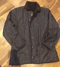 BARBOUR klassische Jacke braun POLARQUILT LONG GR.S