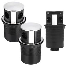 Tischsteckdose Steckdose Versenkbar 4-fach USB USB-C Ethernet 3500W Induktiv