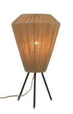 Tripod Temde Sisal Tisch Lampe