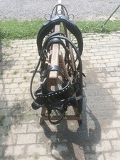 Kutschgeschirr Einspänner Pony, Brustblatt,  selett hintergeschirr, zugstränge