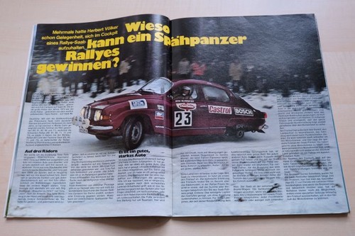 Rallye racing 1974 saab - rallye, 96
