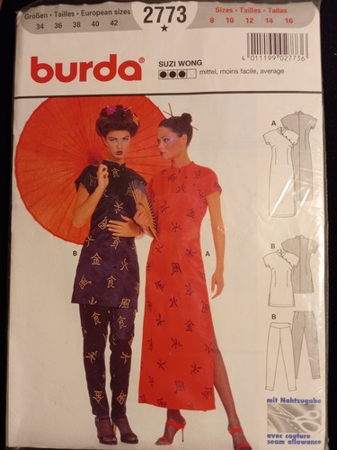 Burda schnittmuster 2773 - burda,