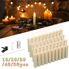 10-50er LED Kerzen Kabellos
