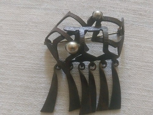Original brosche gold - ,
