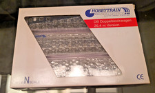 Hobbytrain N H22010 Doppelstockwagen-Set 3-teilig blau der DB unbenutzt OVP