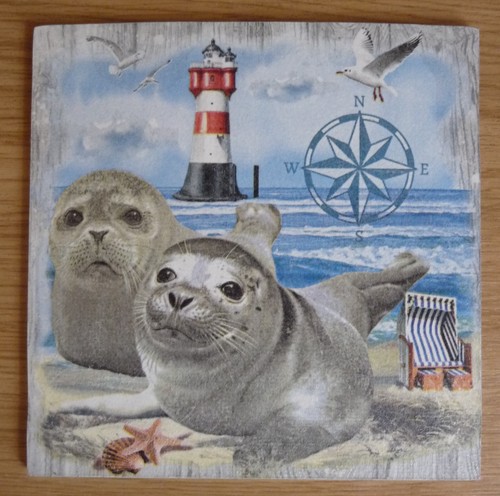 Deko hdf maritim tiere meer - deko,