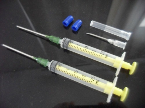 Spritze 5 ml mit - spritze,