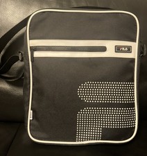 FILA Messenger Bag Umhänge Tasche Crossover schwarz weiß wNeu