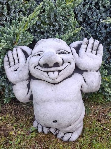 Gartenfigur steinfigur wichtel - steinfigur,