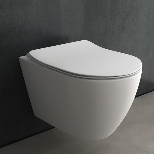 Hänge spülrandlos mit - wc,