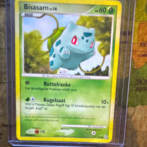 Pokémon tcg bisasam sw77 - pokémon,