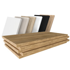 Spanplatte nach Maß, Dekorplatte, Tischplatte, Einlegeboden,  18mm, 7 Farben