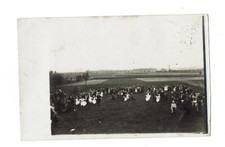 ÖL67 Original echt Foto Schulfest Dittersbach im Jahr 1919 Schornstein RARITÄT