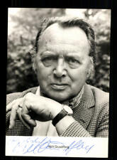 Will Quadflieg Rüdel Autogrammkarte Original Signiert + F 645