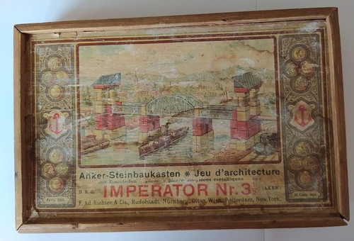 Anker steinbaukasten r - anker, d.r.g
