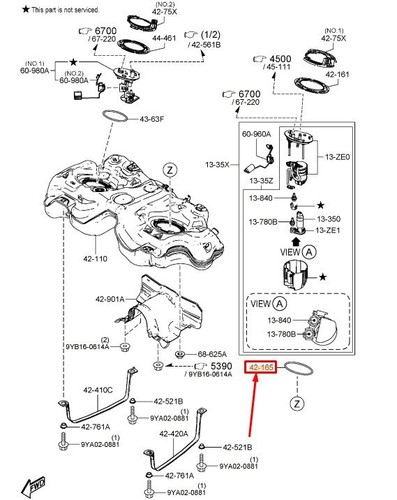 Mazda schrägheck bp - 3,