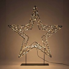 LED Stern für Innen und Außen 1200 LEDs Luxury Color Timer Dimmer 56x62cm xmas